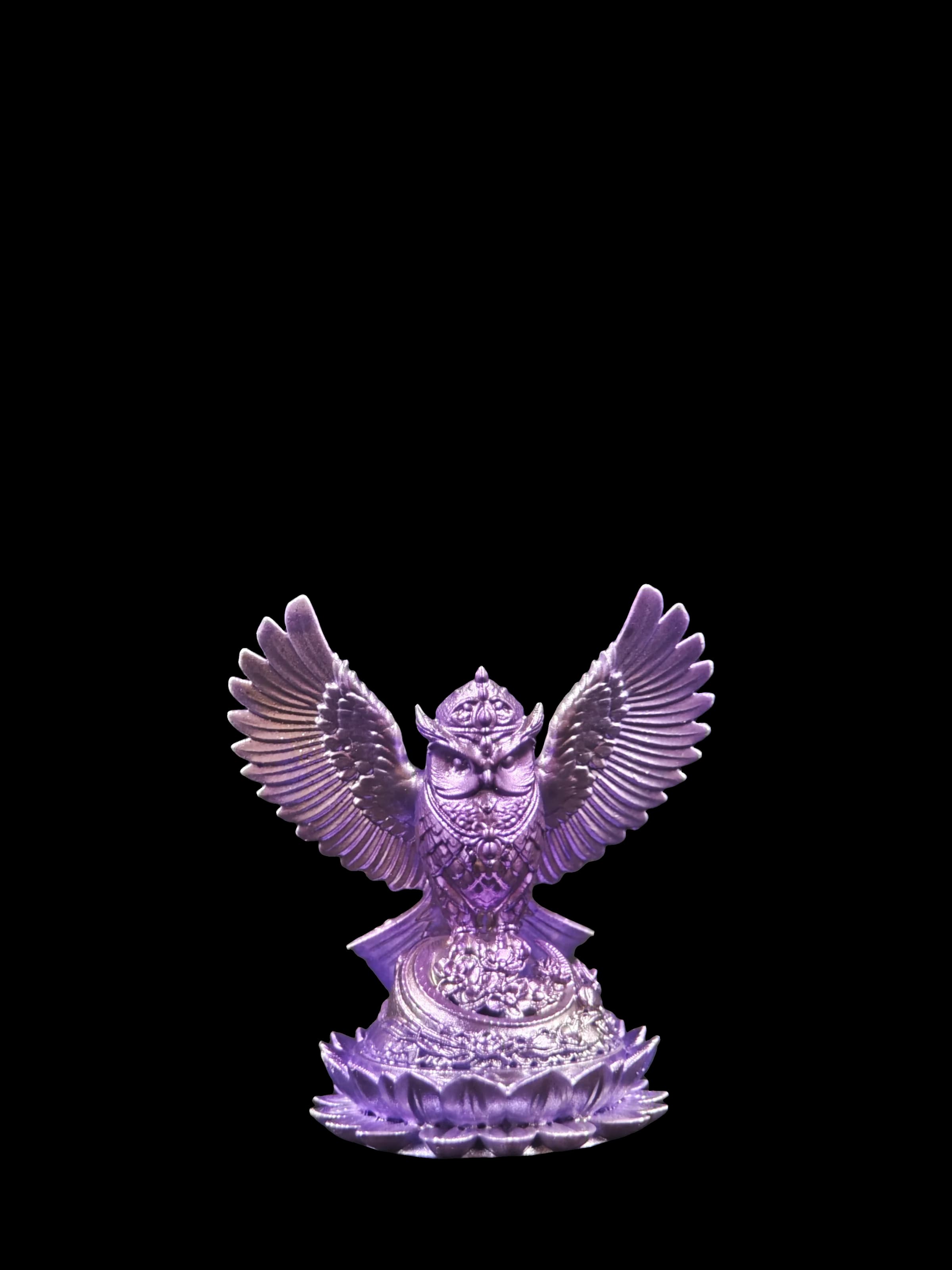 Jagarika - Sleepless Owl, attendant of Lakshmi